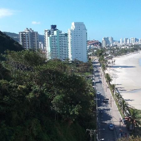 Apartamento Frente Para O Mar ,50 M Da Praia , Ar Condicionado Todos Quartos Guarujá Exterior foto