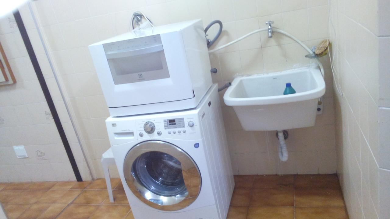 Apartamento Frente Para O Mar ,50 M Da Praia , Ar Condicionado Todos Quartos Guarujá Exterior foto